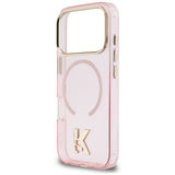 Husa de protectie Karl Lagerfeld compatibil cu iPhone 18 Pro / iPhone 17 Pro, Roz