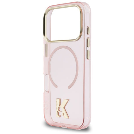 Husa de protectie Karl Lagerfeld compatibil cu iPhone 18 Pro / iPhone 17 Pro, Roz