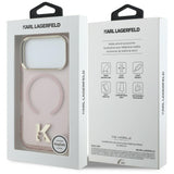Husa de protectie Karl Lagerfeld compatibil cu iPhone 18 Pro Max / iPhone 17 Pro Max, Roz