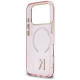 Husa de protectie Karl Lagerfeld compatibil cu iPhone 18 Pro Max / iPhone 17 Pro Max, Roz