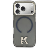 Husa de protectie Karl Lagerfeld compatibil cu iPhone 17 Pro / iPhone 18 Pro, Negru