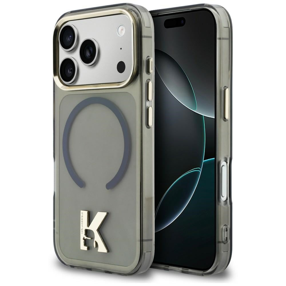 Husa de protectie Karl Lagerfeld compatibil cu iPhone 17 Pro Max / iPhone 18 Pro Max, Negru