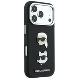 Husa de protectie Karl Lagerfeld Saffiano compatibil cu iPhone 18 Pro Max / iPhone 17 Pro Max, Negru
