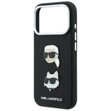 Husa de protectie Karl Lagerfeld Saffiano compatibil cu iPhone 18 Pro Max / iPhone 17 Pro Max, Negru