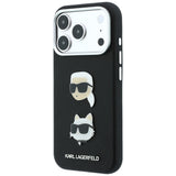 Husa de protectie Karl Lagerfeld Saffiano compatibil cu iPhone 18 Pro Max / iPhone 17 Pro Max, Negru