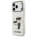 Husa de protectie Karl Lagerfeld compatibil cu iPhone 17 Pro / iPhone 18 Pro, Transparent