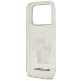 Husa de protectie Karl Lagerfeld compatibil cu iPhone 17 Pro / iPhone 18 Pro, Transparent