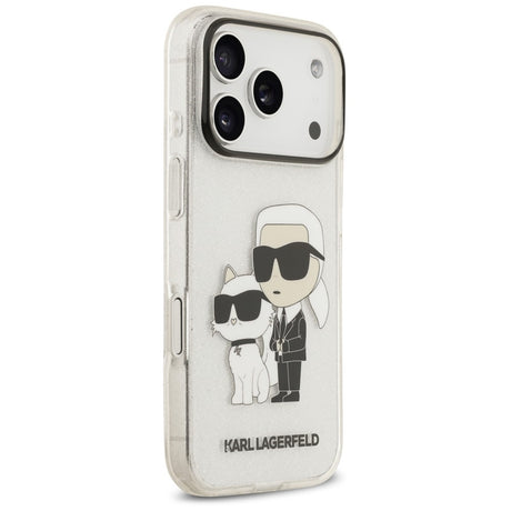 Husa de protectie Karl Lagerfeld compatibil cu iPhone 17 Pro Max / iPhone 18 Pro Max, Transparent