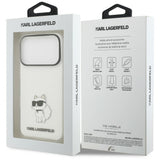 Husa de protectie Karl Lagerfeld compatibil cu iPhone 17 Pro / iPhone 18 Pro, Transparent