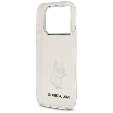 Husa de protectie Karl Lagerfeld compatibil cu iPhone 17 Pro / iPhone 18 Pro, Transparent