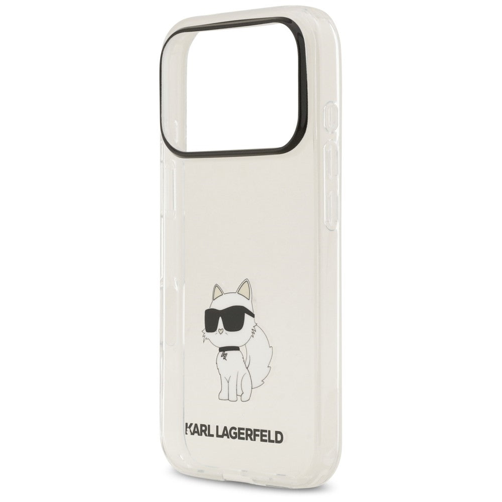 Husa de protectie Karl Lagerfeld compatibil cu iPhone 17 Pro Max / iPhone 18 Pro Max, Transparent