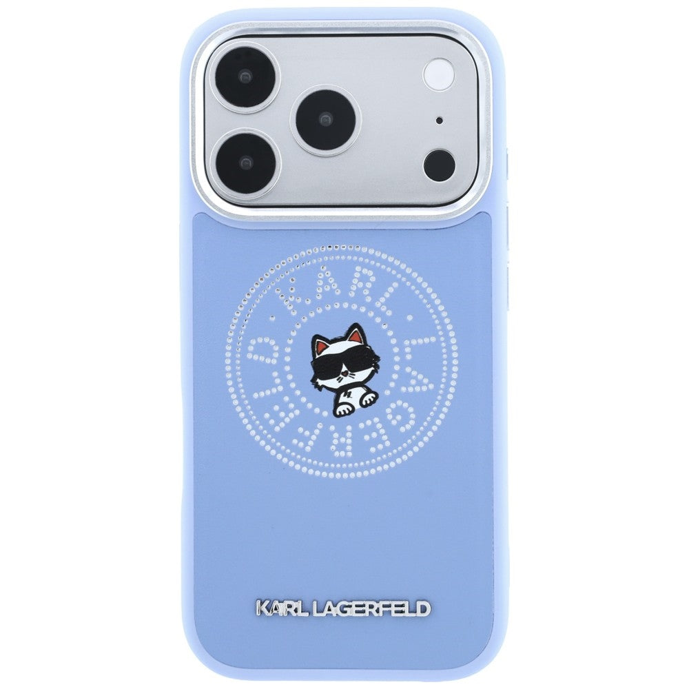 Husa de protectie Karl Lagerfeld compatibil cu iPhone 18 Pro / iPhone 17 Pro, Albastru