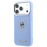 Husa de protectie Karl Lagerfeld compatibil cu iPhone 18 Pro / iPhone 17 Pro, Albastru