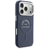 Husa de protectie Karl Lagerfeld compatibil cu iPhone 18 Pro / iPhone 17 Pro, Albastru