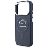 Husa de protectie Karl Lagerfeld compatibil cu iPhone 18 Pro / iPhone 17 Pro, Albastru