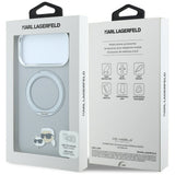 Husa de protectie Karl Lagerfeld compatibil cu iPhone 17 Pro Max / iPhone 18 Pro Max, Gri