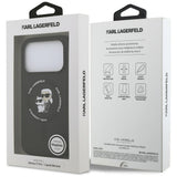 Husa de protectie Karl Lagerfeld compatibil cu iPhone 18 Pro Max / iPhone 17 Pro Max, Negru