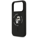 Husa de protectie Karl Lagerfeld compatibil cu iPhone 18 Pro Max / iPhone 17 Pro Max, Negru