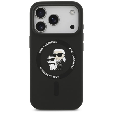 Husa de protectie Karl Lagerfeld compatibil cu iPhone 18 Pro Max / iPhone 17 Pro Max, Negru