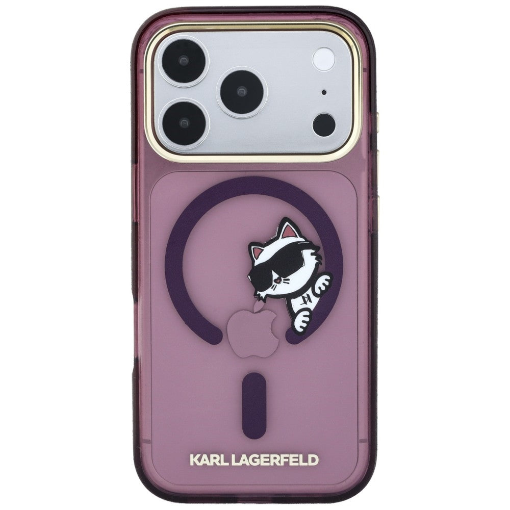 Husa de protectie Karl Lagerfeld compatibil cu iPhone 17 Pro / iPhone 18 Pro, Negru