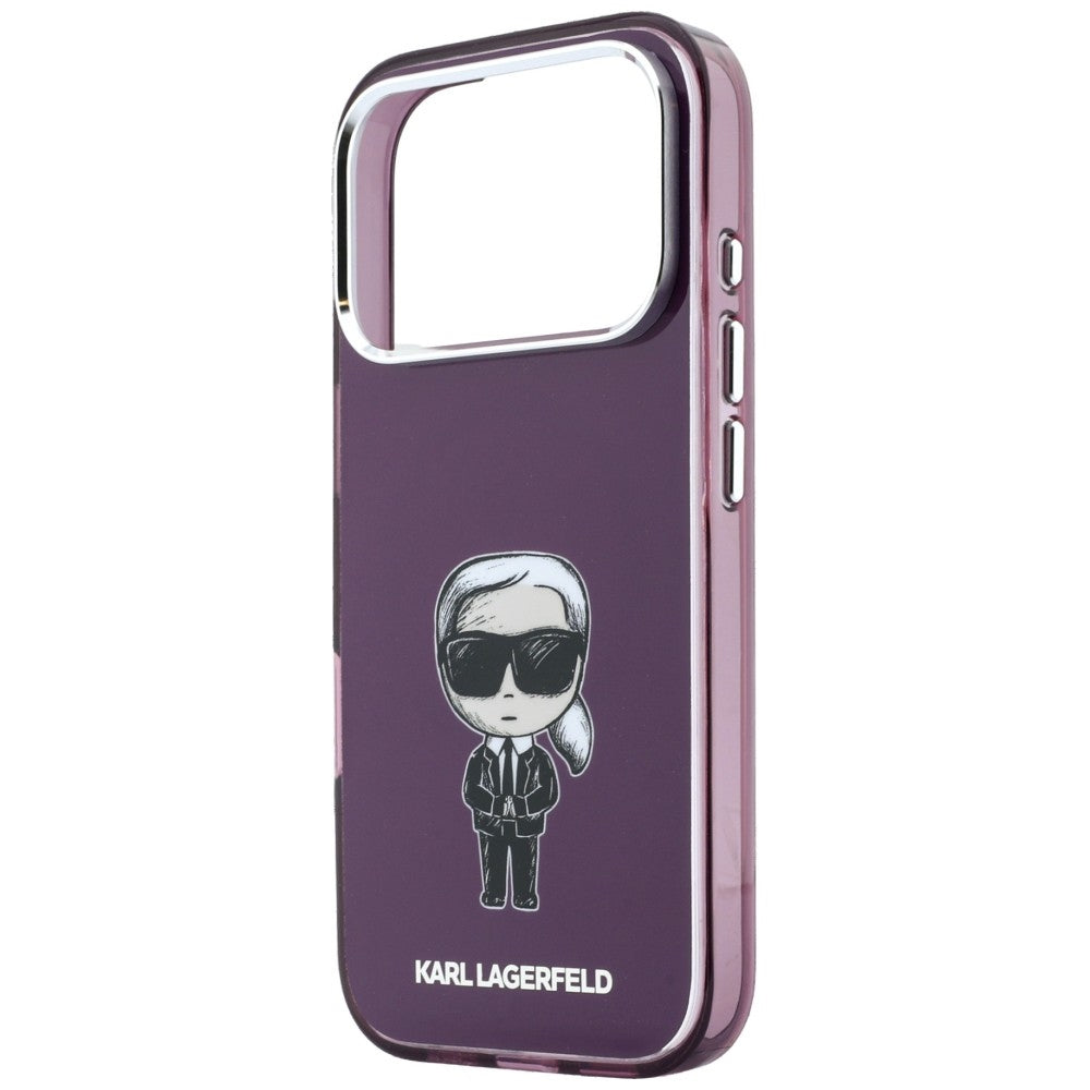 Husa de protectie Karl Lagerfeld compatibil cu iPhone 17 Pro / iPhone 18 Pro, Negru