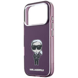 Husa de protectie Karl Lagerfeld compatibil cu iPhone 17 Pro / iPhone 18 Pro, Negru