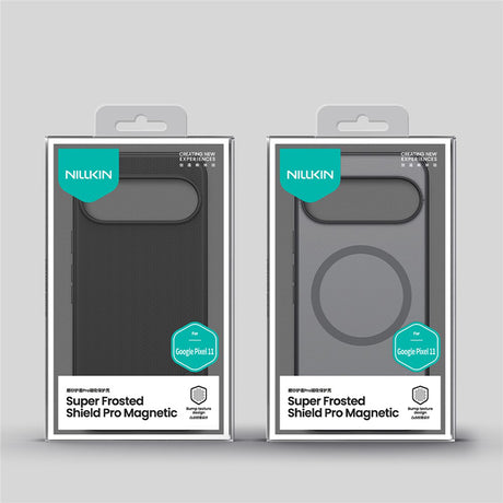 Husă Nillkin Super Frosted Shield Pro Magnetic neagră pentru Google Pixel 11
