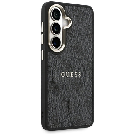 Husa de protectie Guess Leather 4G compatibil cu Samsung Galaxy S26 FE, Negru