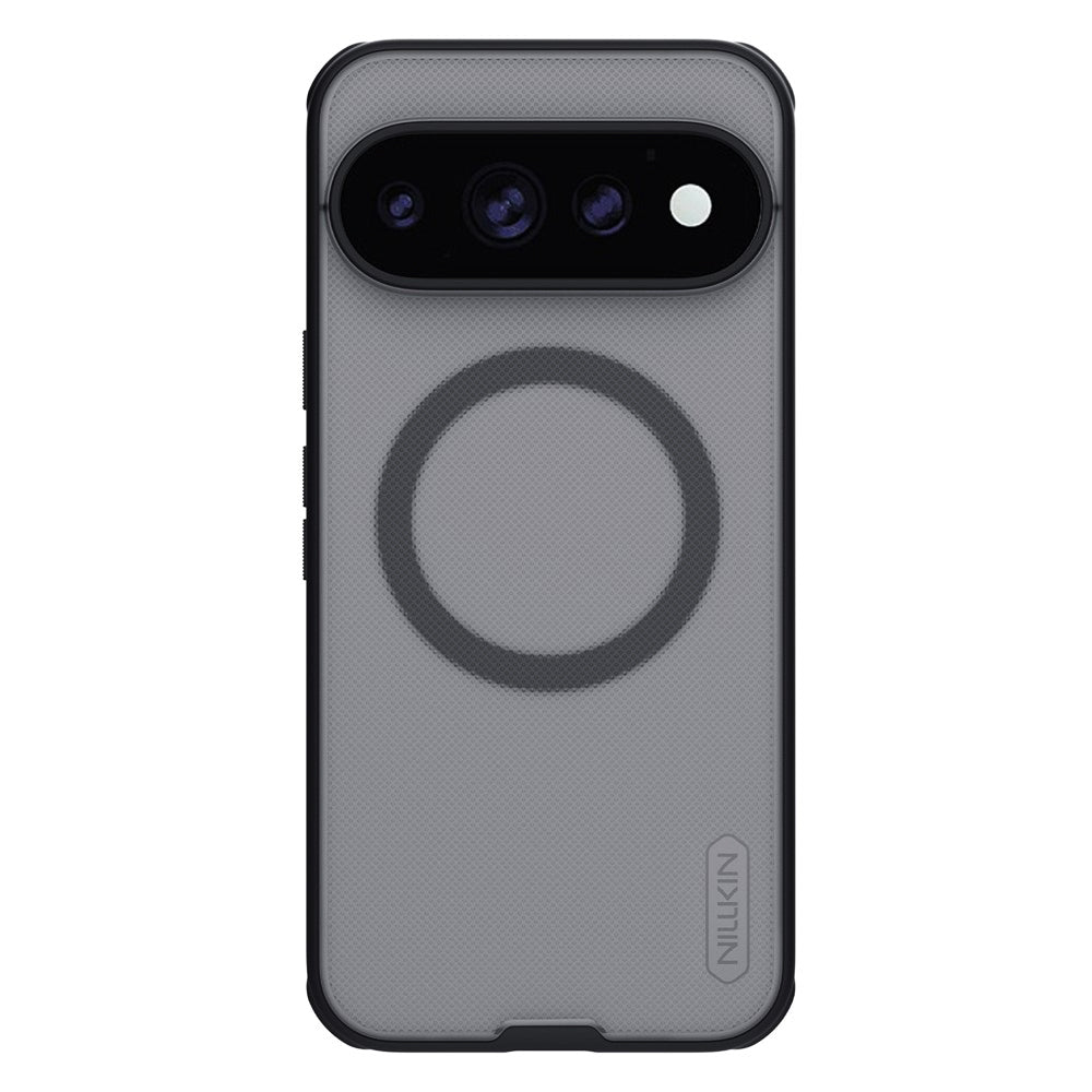 Husa de protectie Nillkin Super Frosted Shield Pro compatibil cu Google Pixel 11 Pro, Negru Transparent