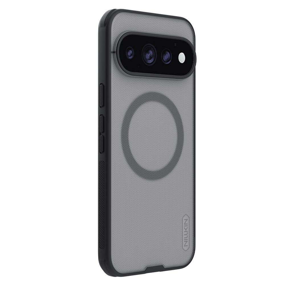 Husa de protectie Nillkin Super Frosted Shield Pro Magnetic compatibil cu Google Pixel 11 Pro XL, Negru Transparent
