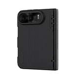 Husa de protectie Nillkin Super Frosted Shield Fold Magnetic compatibil cu iPhone Duo, Negru