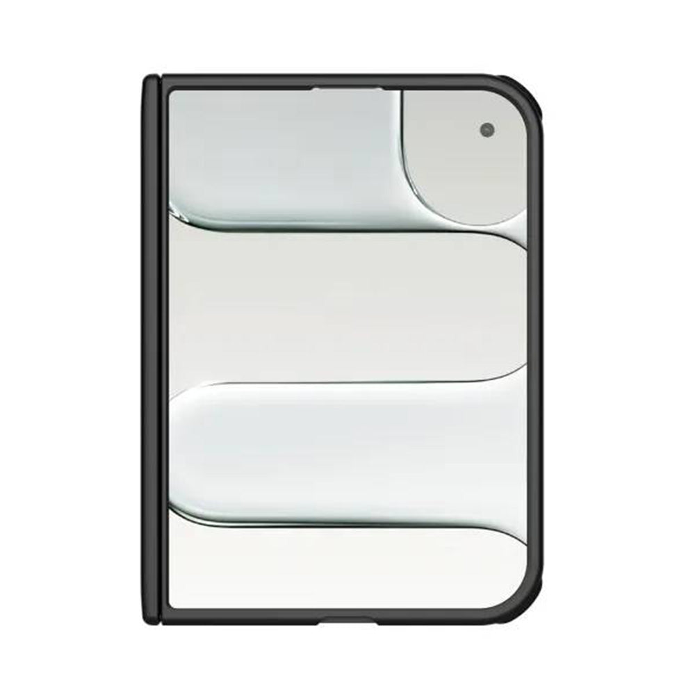 Husa de protectie Nillkin Super Frosted Shield Fold Magnetic compatibil cu iPhone Duo, Negru Transparent