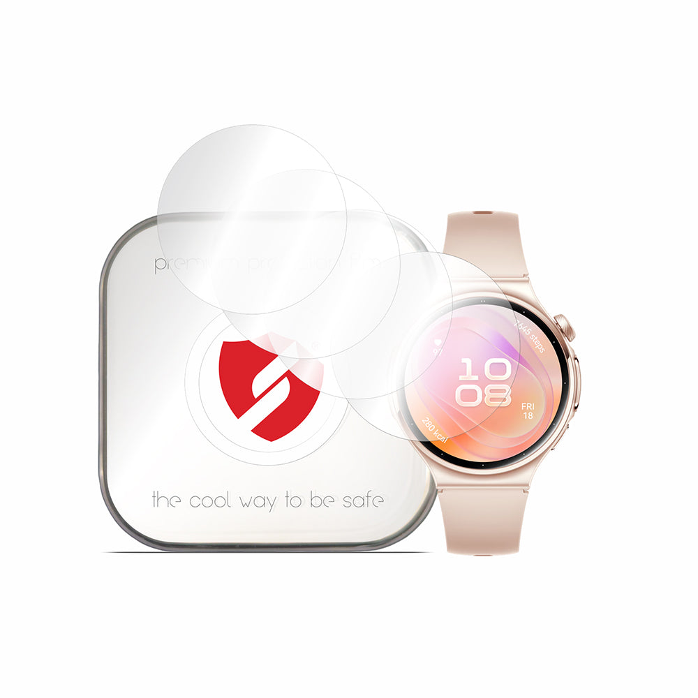 Folie de protectie smartwatch Smart Protection compatibil cu Huawei Watch 6 42mm, Transparent