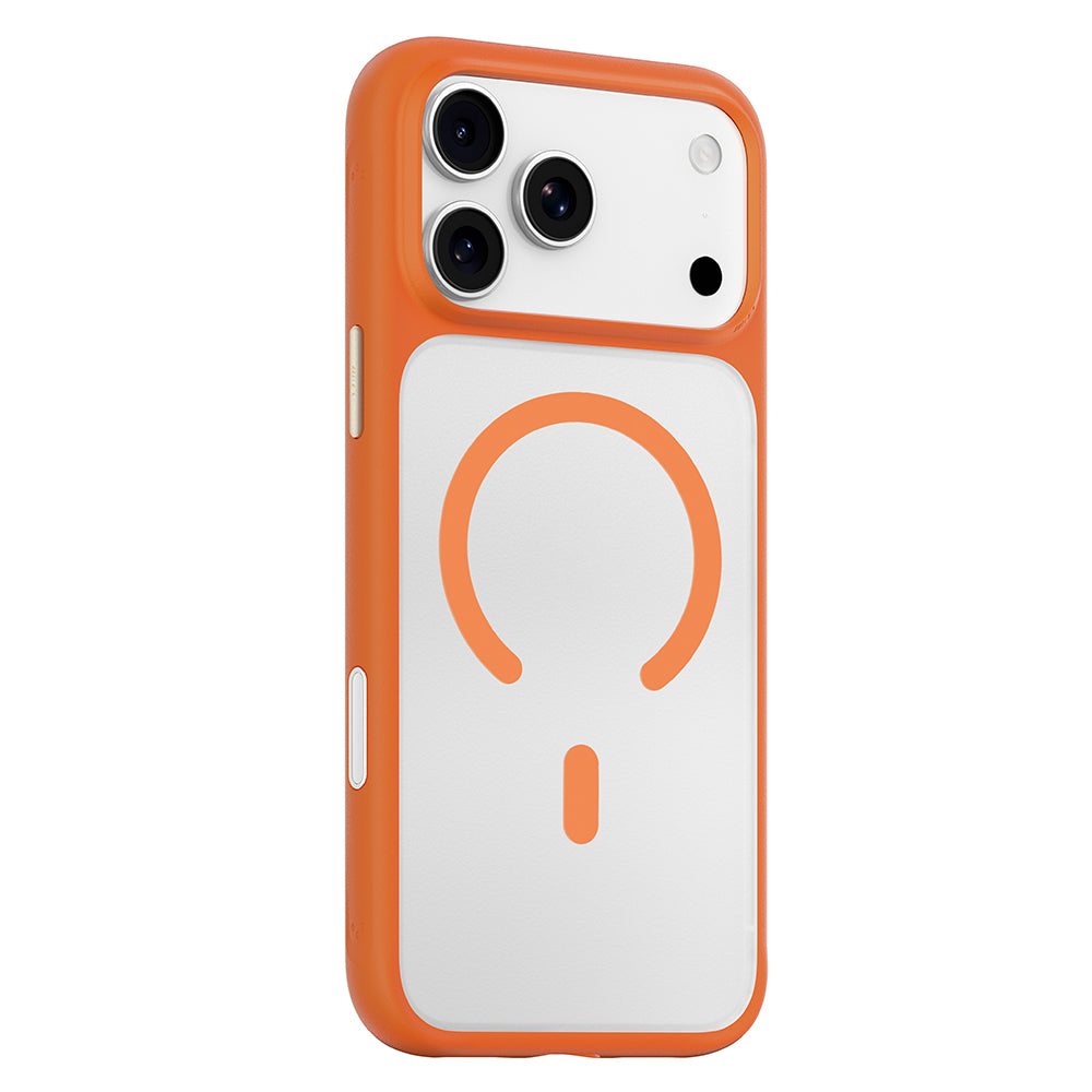 Husa de protectie Blueo Skin Friendly compatibil cu iPhone 18 Pro / iPhone 17 Pro, Portocaliu