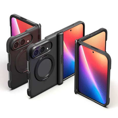 Husa de protectie Spigen Slim Armor Pro S compatibil cu iPhone Duo, Negru