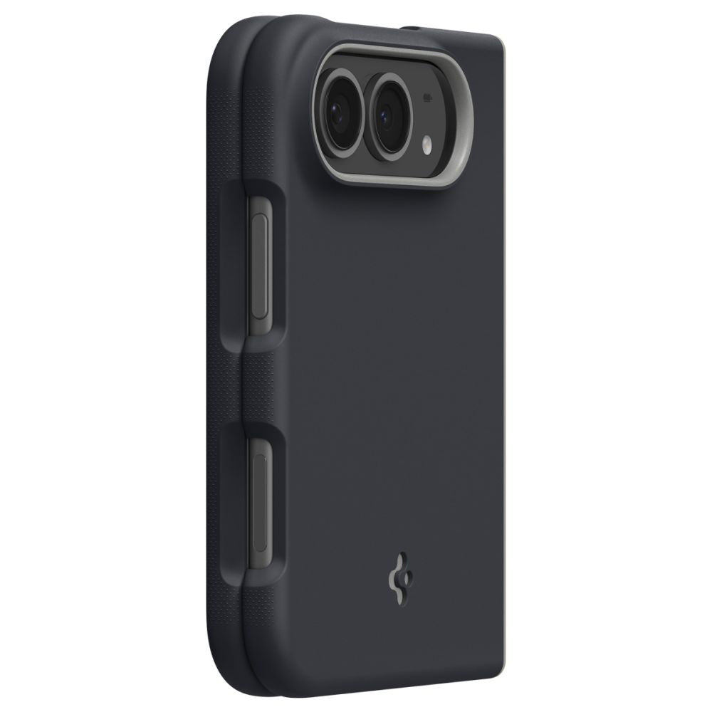 Husa de protectie Spigen Nano Pop compatibil MagSafe, compatibil cu iPhone Duo, Negru