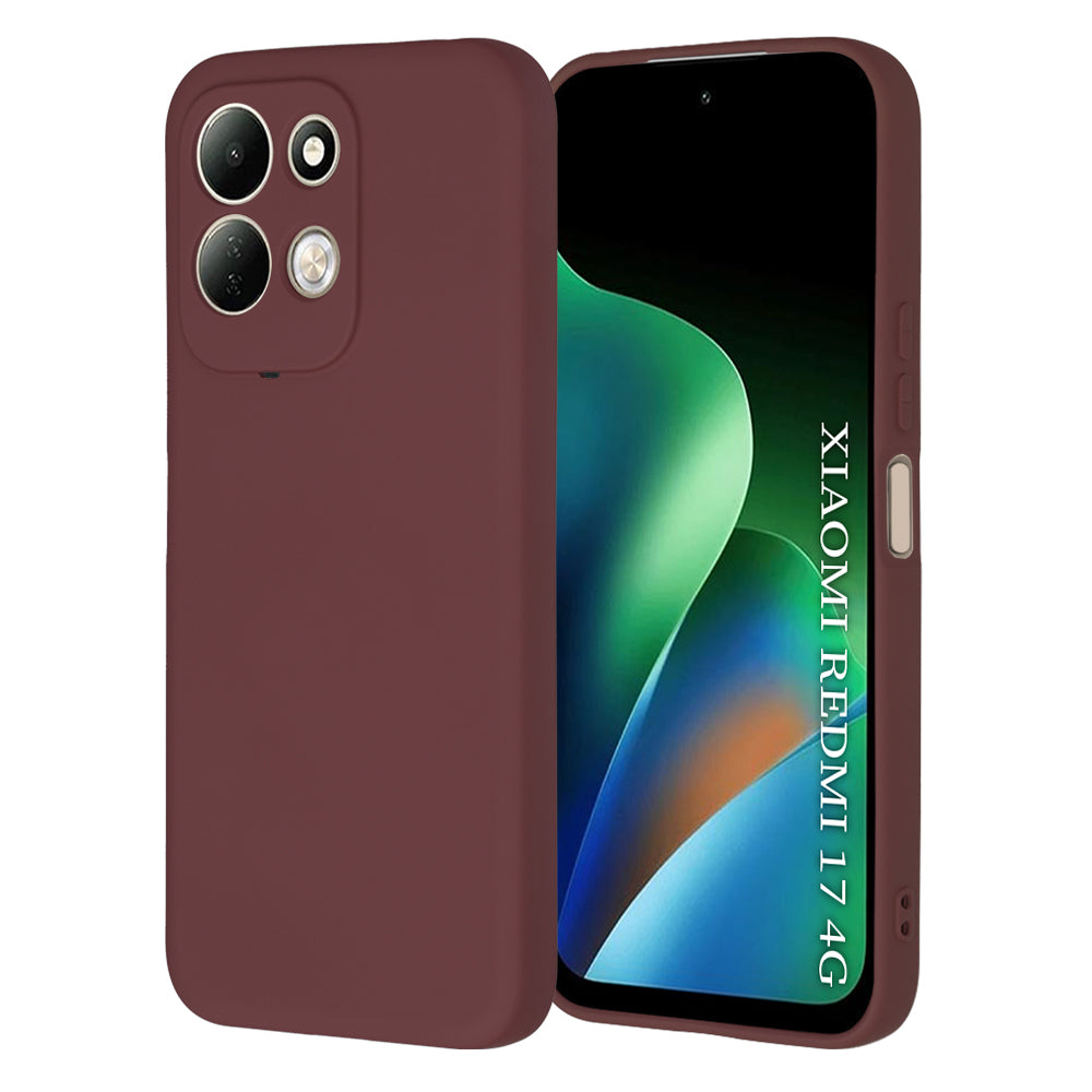 Husa de protectie Techsuit SoftFlex compatibil cu Xiaomi Redmi 17 4G / Redmi 17 5G, Roșu