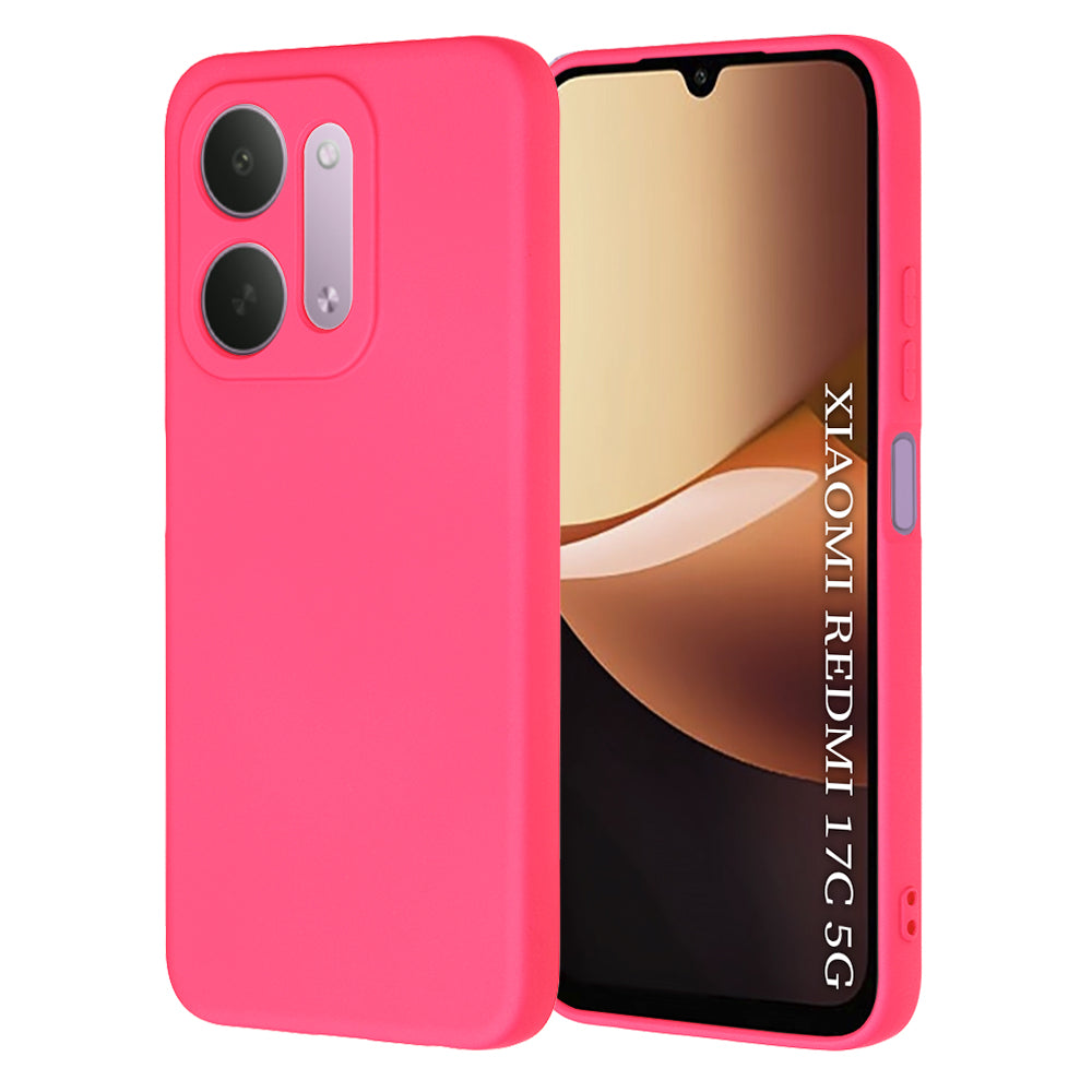 Husa de protectie Techsuit SoftFlex compatibil cu Xiaomi Redmi 17C 5G, Roz