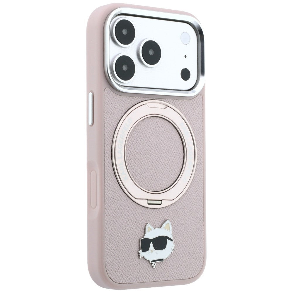 Husa de protectie Karl Lagerfeld compatibil cu iPhone 18 Pro / iPhone 17 Pro, Alb