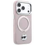 Husa de protectie Karl Lagerfeld compatibil cu iPhone 18 Pro / iPhone 17 Pro, Alb