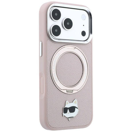 Husa de protectie Karl Lagerfeld compatibil cu iPhone 18 Pro / iPhone 17 Pro, Alb