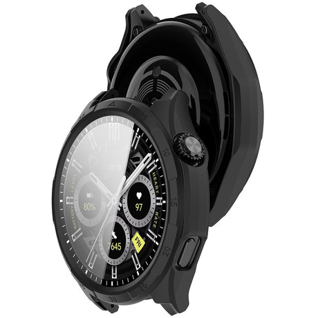 Husă + folie Techsuit Defense360 Pro pentru Honor Watch 6, neagră
