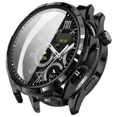 Husă + folie Techsuit Defense360 Pro pentru Honor Watch 6, neagră