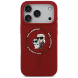 Husa de protectie Karl Lagerfeld compatibil cu iPhone 17 Pro / iPhone 18 Pro, Roșu