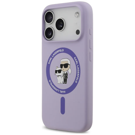Husă Karl Lagerfeld mov pentru iPhone 18 Pro / iPhone 17 Pro