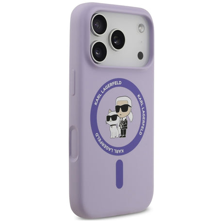 Husă Karl Lagerfeld mov pentru iPhone 18 Pro / iPhone 17 Pro