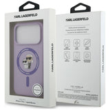 Husa de protectie Karl Lagerfeld compatibil cu iPhone 18 Pro / iPhone 17 Pro, Mov