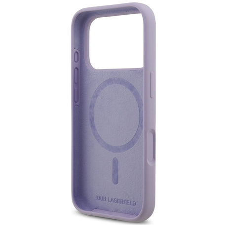 Husa de protectie Karl Lagerfeld compatibil cu iPhone 18 Pro Max / iPhone 17 Pro Max, Mov