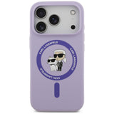 Husa de protectie Karl Lagerfeld compatibil cu iPhone 18 Pro Max / iPhone 17 Pro Max, Mov