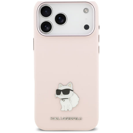 Husa de protectie Karl Lagerfeld compatibil cu iPhone 18 Pro Max / iPhone 17 Pro Max, Roz